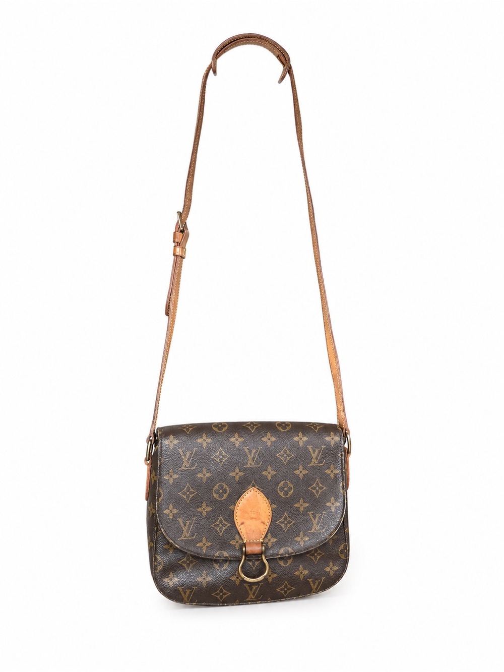 Louis Vuitton Monogram Saint Cloud GM Shoulder Bag with COA 1991 TH0931 - Picture 3 of 17